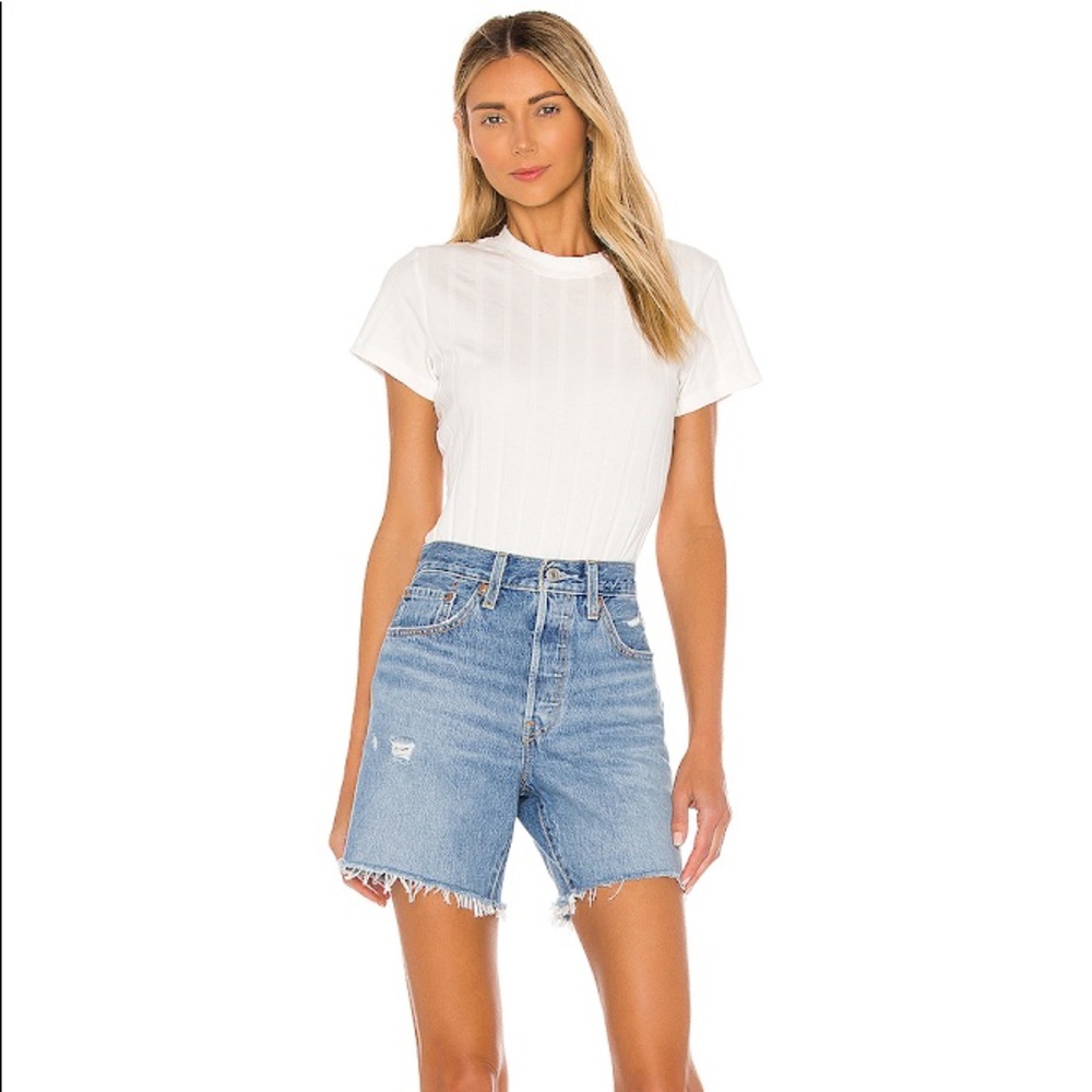 501 mid thigh short